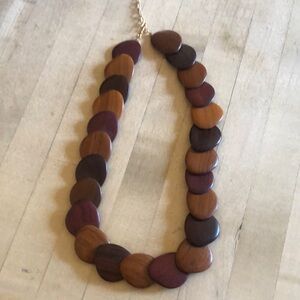 Elegant Wooden Necklace